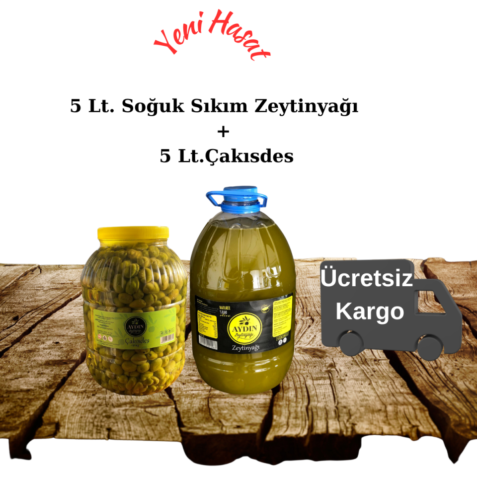 5LitreYağ ve 5 Litre Çakısdes