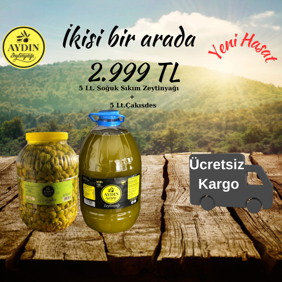 5LitreYağ ve 5 Litre Çakısdes